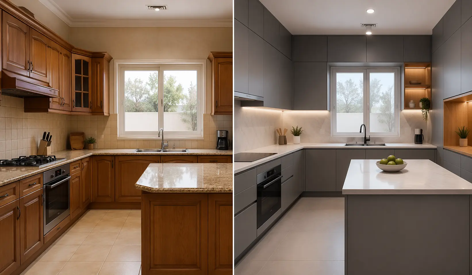 Kitchen wrap in Jumeirah