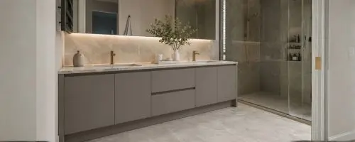 Bathroom Vanity Wrapping