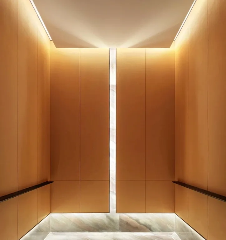 Elevator Wall Panel Wrapping