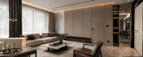 Interior Wall Panel Wrapping