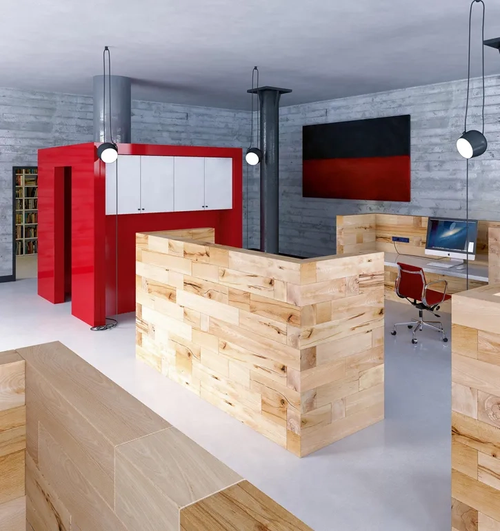 Office Partition Wrapping