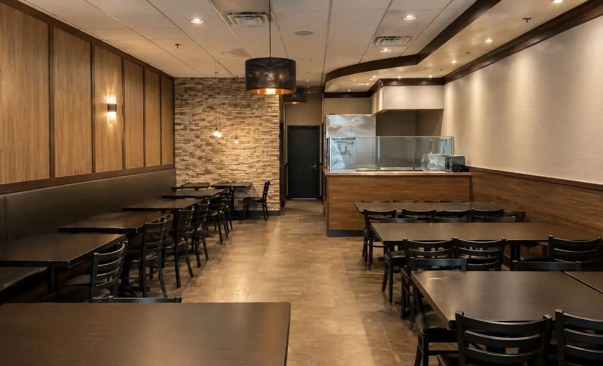 Restaurant Wrapping Before and After​