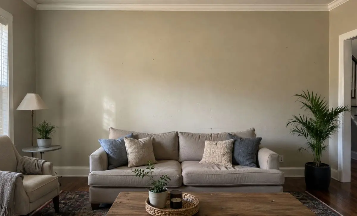 wall wrapping before image wall wrapping before image