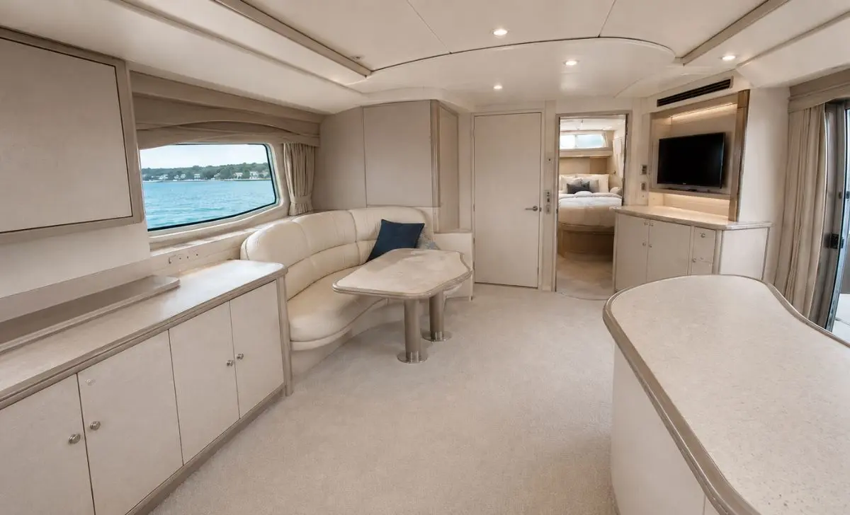 Yacht Interior Wrapping Before and After 2