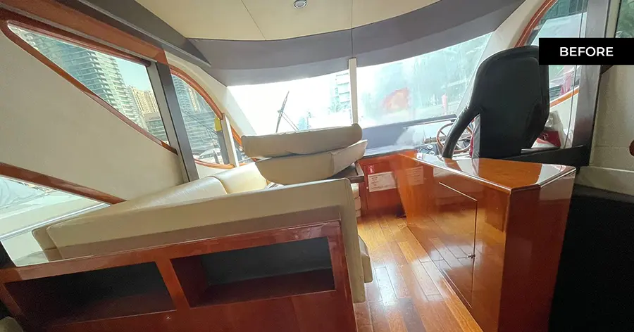 yacht-interior-wrapping Dubai